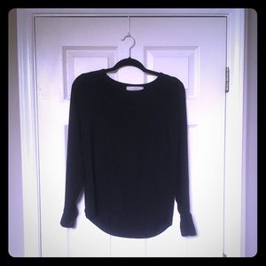 NWOT Loft mix texture blouse